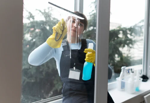 Nettoyage de vitres intérieures et extérieures à Conca